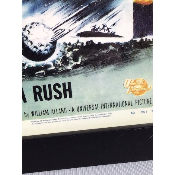 1953 Sci-fi Movie Poster “It Came From Outer Space” Framed Reprint Exc Graphics - Picture 5 of 9